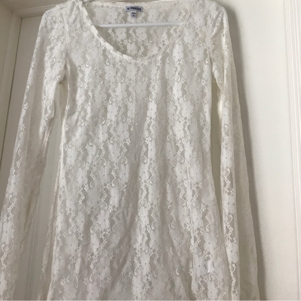 Express lace top